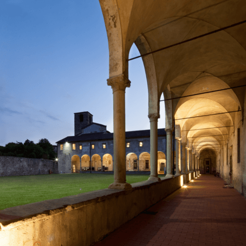 Bergamo University Cloister